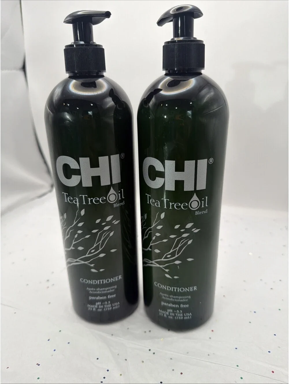 CHI Tea Tree Oil Blend Conditioner 25 oz 2 Pack Moisturizing Hair Care Duo NEW